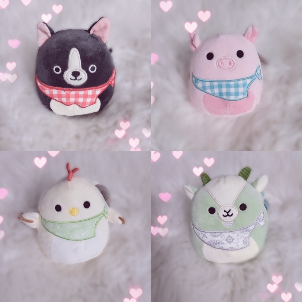 Squishmallow Farm Set Bundle